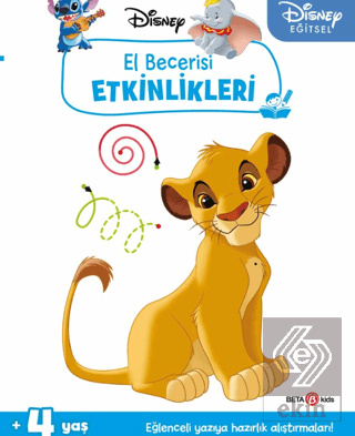 Disney Eğitsel Simba El Becerisi Etkinlikleri Yazı
