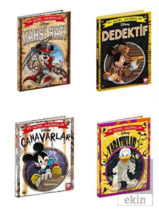 Disney Fantastik Maceralar Serisi 4 Kitap