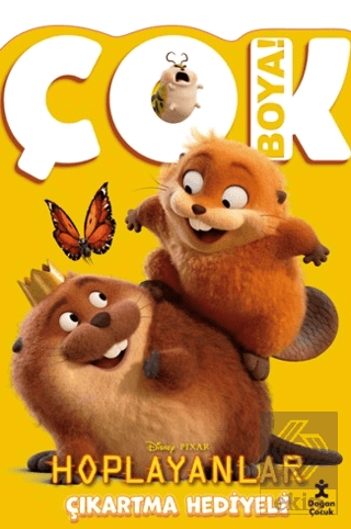 Disney Hoplayanlar - Çok Boya! Çıkartmalı Dev Boyama Kitabı