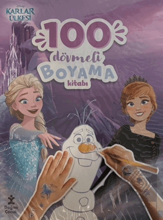 Disney Karlar Ülkesi – 100 Dövmeli Boyama Kitabı Kolektif Doğan Çocuk 