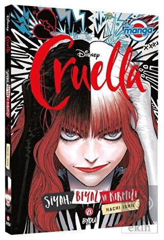 Disney Manga Cruella - Siyah, Beyaz ve Kırmızı