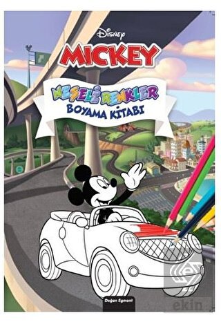 Disney Mickey Neşeli Renkler Boyama Kitabı