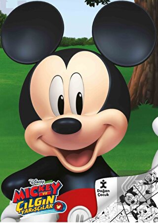 Disney Mickey ve Çılgın Yarışçılar Boyama Kitabı