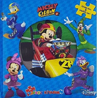 Disney Mickey ve Çılgın Yarışçılar İlk Yapboz Kita