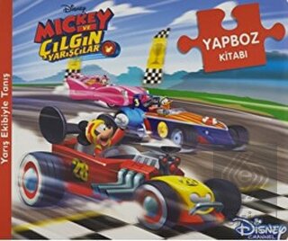 Disney Mickey ve Çılgın Yarışçılar - Yapboz Kitabı