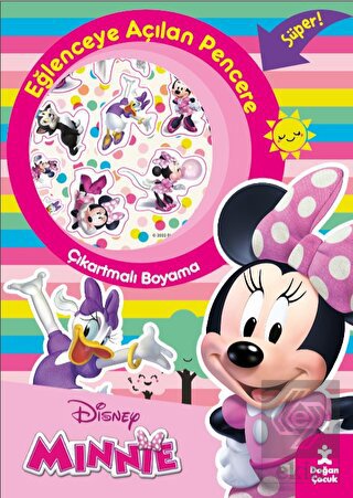 Disney Minnie Eğlenceye Açılan Pencere Çıkartmalı