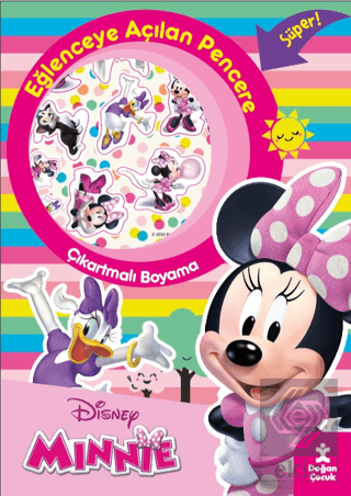 Disney Minnie Eğlenceye Açılan Pencere Çıkartmalı