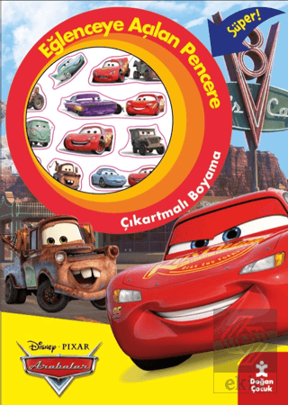 Disney Pixar Arabalar Eğlenceye Açılan Pencere Çık