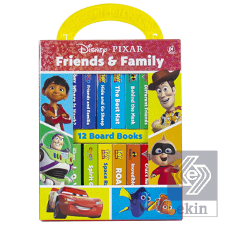 Disney: Pixar Friends And Family My First Library 12 Book Set- Toy Sto