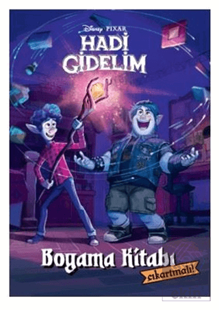 Disney Pixar Hadi Gidelim Çıkartmalı Boyama Kitabı