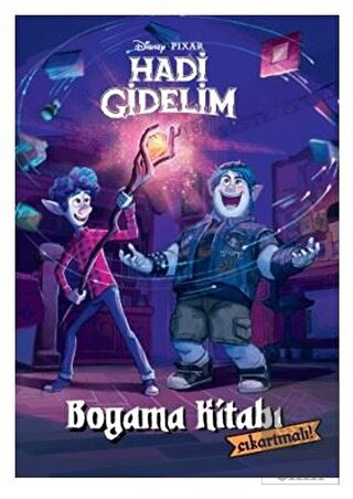 Disney Pixar Hadi Gidelim Çıkartmalı Boyama Kitabı