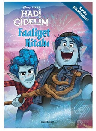 Disney Pixar Hadi Gidelim Çıkartmalı Faaliyet Kita