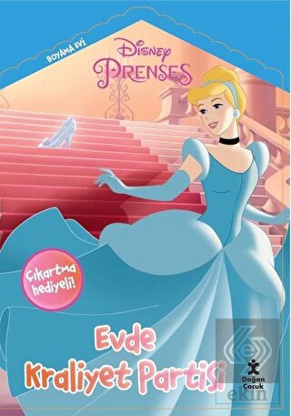 Disney Prenses Boyama Evi Evde Kraliyet Partisi