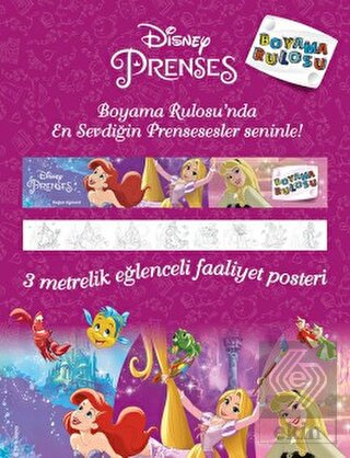 Disney Prenses Boyama Rulosu