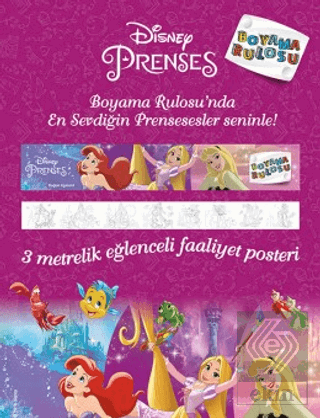 Disney Prenses Boyama Rulosu
