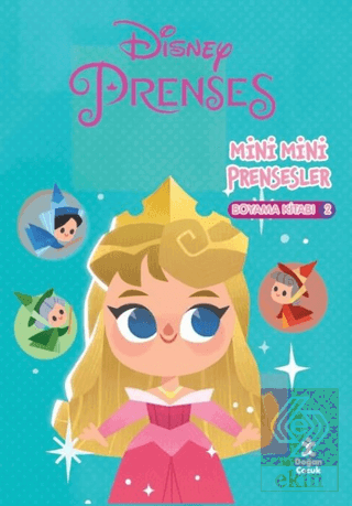 Disney Prenses Mini Mini Prensesler Boyama Kitabı