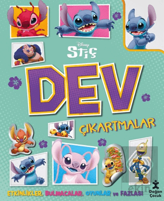 Disney Stiç - Dev Çıkartmalar Etkinlik Kitabı