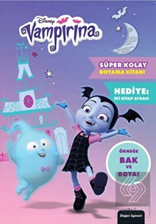 Disney Vampirina Süper Kolay Boyama Kitabı