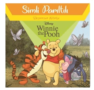 Disney Winnie The Pooh - Simli Parıltılı Boyama Ki