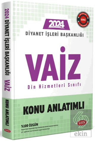 Diyanet İşleri Başkanlığı Vaiz Konu Anlatımlı