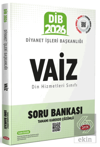 Diyanet İşleri Başkanlığı Vaiz Soru Bankası - Karekod Çözümlü