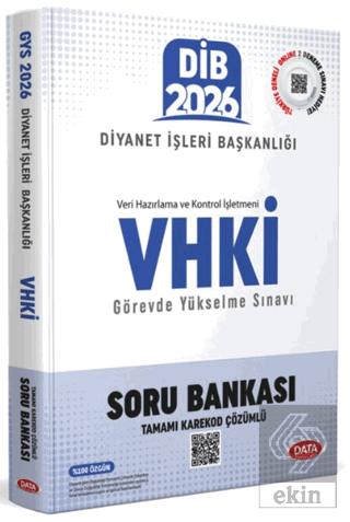 Diyanet İşleri Başkanlığı VHKİ Görevde Yükselme Sınavı Soru Bankası - 