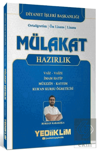 Diyanet İşleri Mülakat Hazırlık Kitabı
