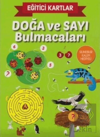 Doğa ve Sayı Bulmacaları - Eğitici Kartlar