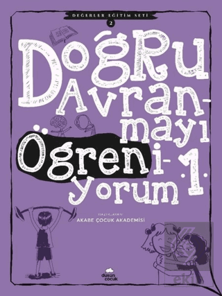 Doğru Davranmayı Öğreniyorum 1 - Değerler Eğitimi