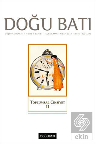 Doğu Batı Düşünce Dergisi Sayı: 64 Toplumsal Cinsi