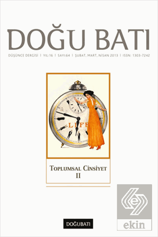 Doğu Batı Düşünce Dergisi Sayı: 64 Toplumsal Cinsi