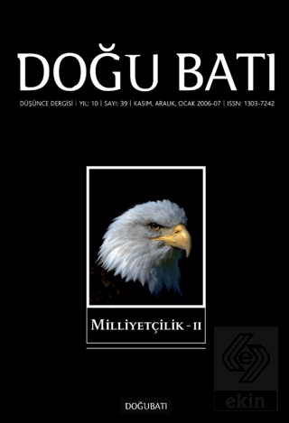 Doğu Batı Düşünce Dergisi Yıl: 10 Sayı: 39 - Milliyetçilik - 2