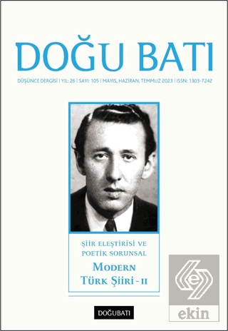 Doğu Batı Düşünce Dergisi Yıl: 26 Sayı: 105 - Modern Türk Şiiri 2