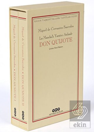 Don Quijote 2 Cilt Takım (Kutulu)