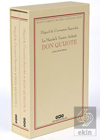 Don Quijote 2 Cilt Takım (Kutulu)