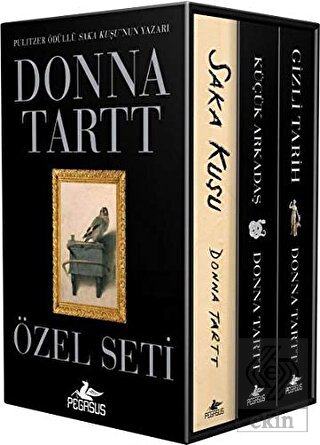 Donna Tartt Özel Seti (Kutulu - 3 Kitap)