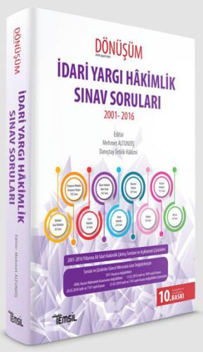 Dönüşüm İdari Yargı Hakimlik Sınav Soruları