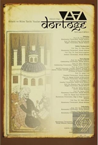 Dörtöğe Felsefe ve Bilim Tarihi Yazıları Hakemli D