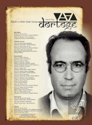 Dörtöğe Felsefe ve Bilim Tarihi Yazıları Hakemli Dergi Yıl: 8 Sayı: 15