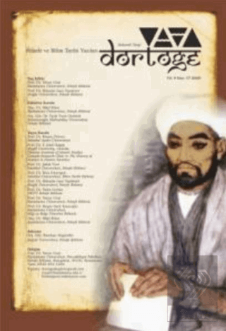 Dörtöğe Felsefe ve Bilim Tarihi Yazıları Hakemli Dergi Yıl: 9 Sayı: 17