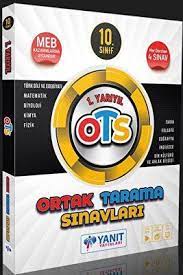 10. Sınıf 1. Yarıyıl Ortak Tarama Sınavları
