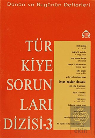 Dünün ve Bugünün Defterleri Türkiye Sorunları Dizi