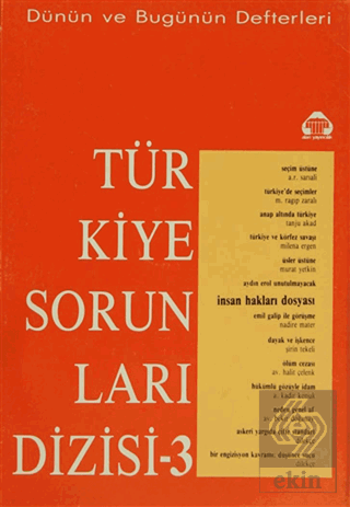 Dünün ve Bugünün Defterleri Türkiye Sorunları Dizi