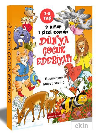 Dünya Çocuk Edebiyatı Seçme Öyküler (7-8 Yaş 10 Ki