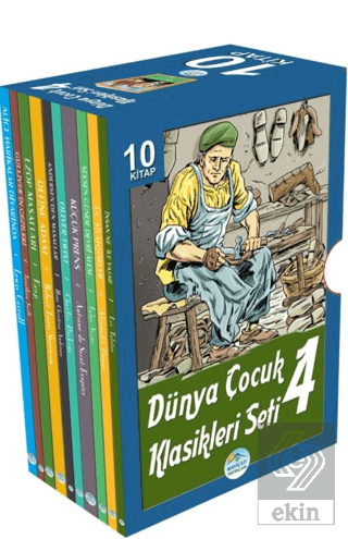 Dünya Çocuk Klasikleri Seti - 4 (10 Kitap)