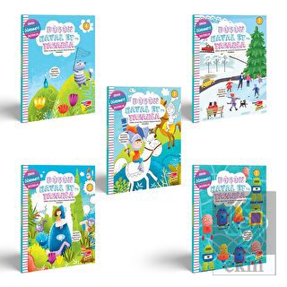 Düşün, Hayal Et ve Tasarla 5'li Etkinlik Seti