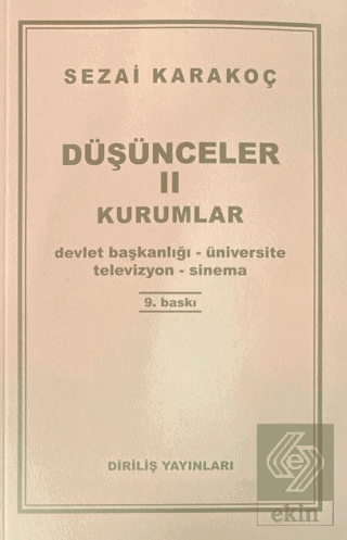 Düşünceler 2: Kurumlar