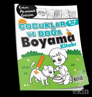 EAG Çocuklar ve Doğa Boyama Kitabı 4-6 Yaş