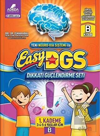 Easy DGS Dikkati Güçlendirme Seti (3 - 4 - 5 - 6 Y