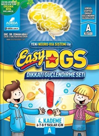 Easy DGS Dikkati Güçlendirme Seti (6 - 7 - 8 - 9 Y